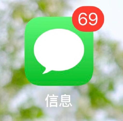 苹果手机短信图标不显示在屏幕上