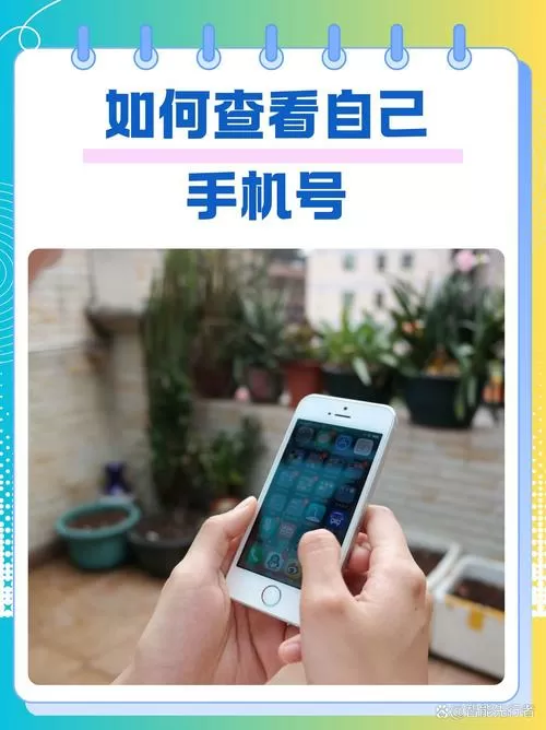 如何查自己手机的手机号