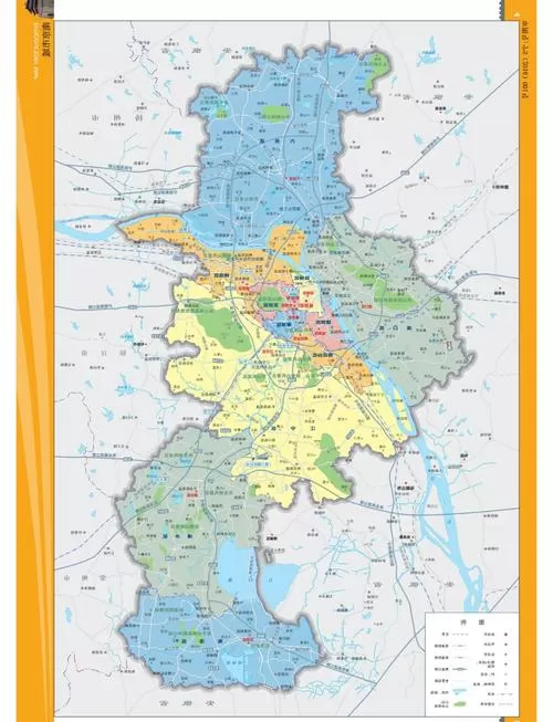南京市行政地图全图高清版大图缩略图
