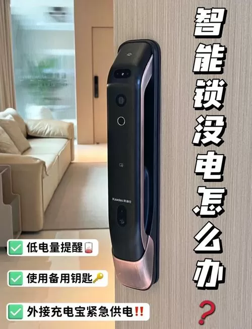 凯迪仕智能锁没电了怎么开门