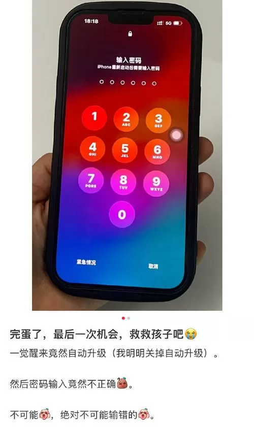 苹果手机为什么不支持指纹解锁