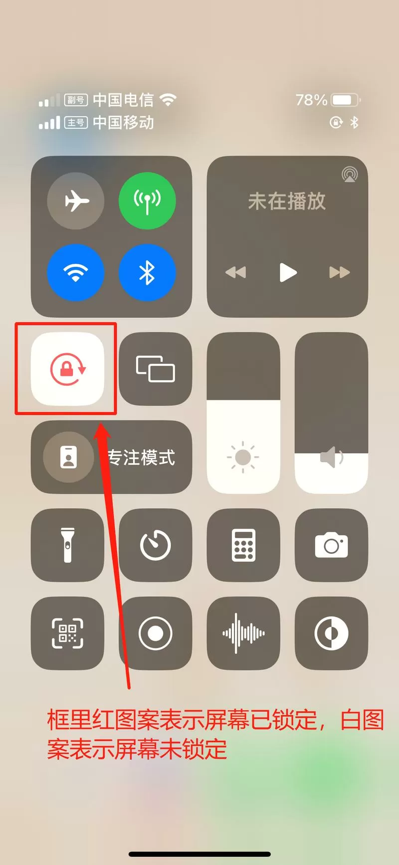 苹果旋转手机屏在设置哪里去找