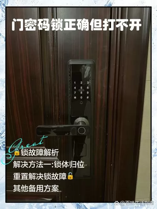 密码锁输入密码正确但是门没开