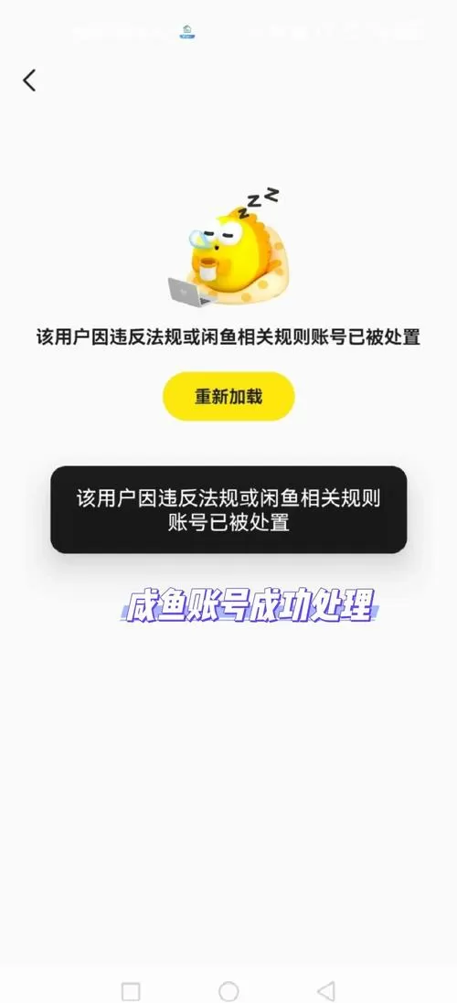 闲鱼限制聊天怎么回事