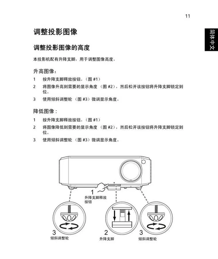 投影仪使用教程