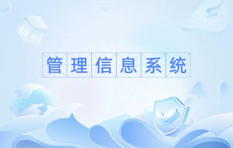 信息管理与信息系统图标