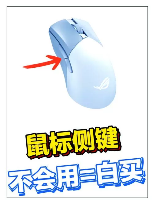 鼠标的侧键功能怎么用