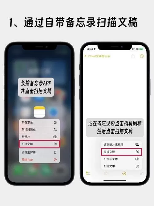 苹果手机自带的扫码功能在哪里
