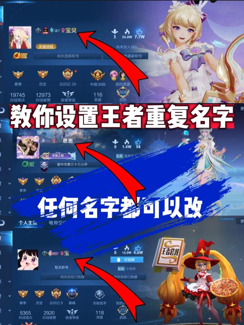 王者荣耀改重复名彩色版截图