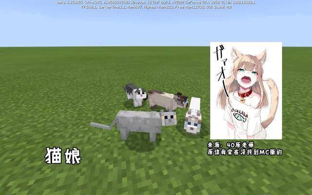 珍妮猫娘模组