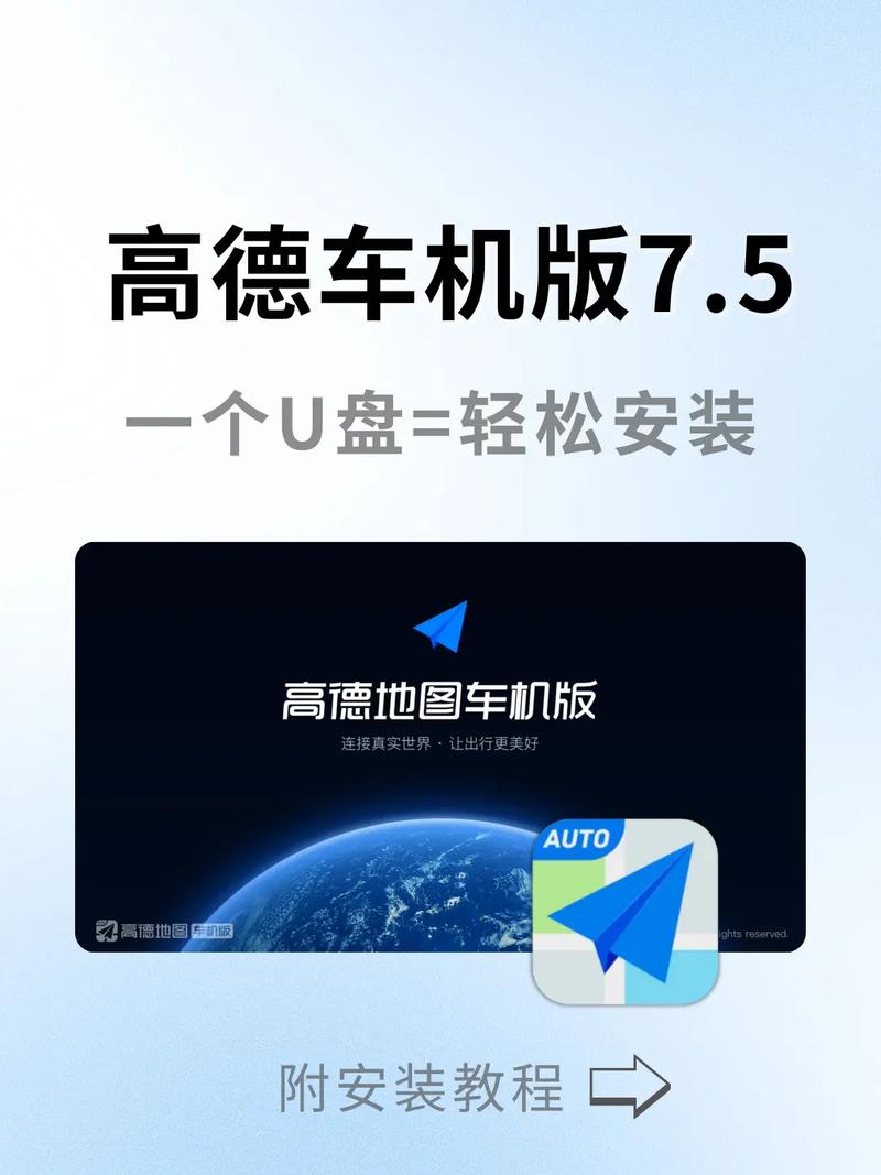 高德地图老旧车机版图标