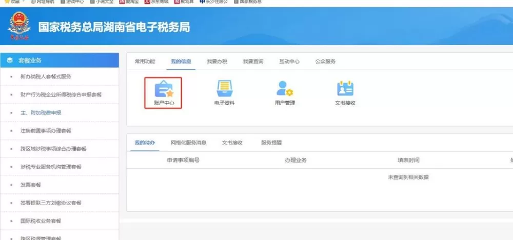 湖南税务电子税务局登录入口缩略图