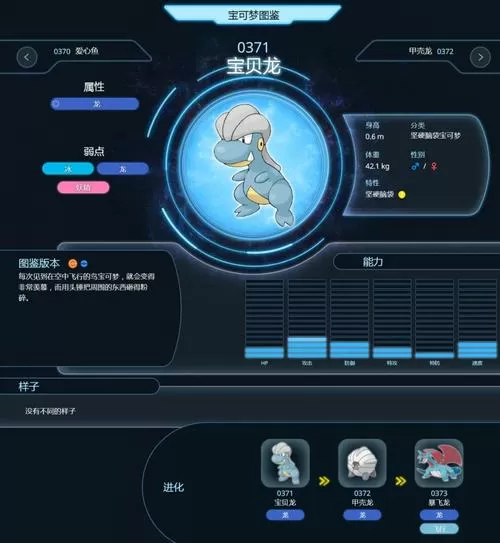 口袋暴龙最全进化图鉴