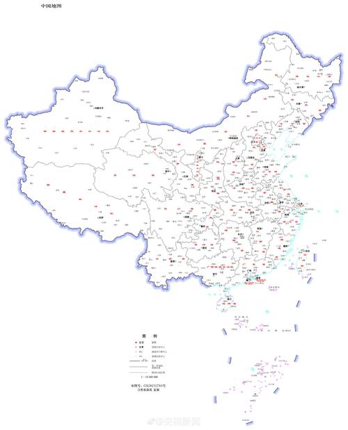 中国地图
