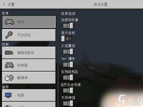 我的世界怎么设置全屏