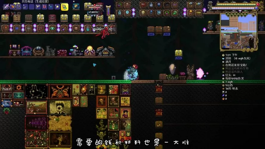 泰拉瑞亚灾厄mod全物品存档截图