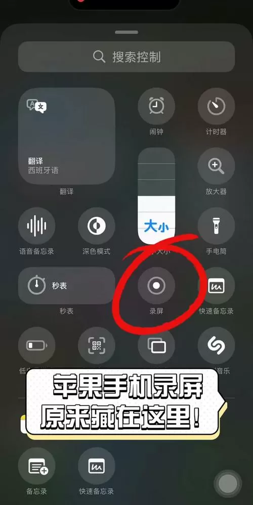 苹果手机录屏的视频在哪里找到截图