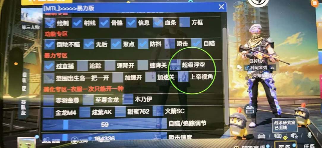 透视物资挂免费版