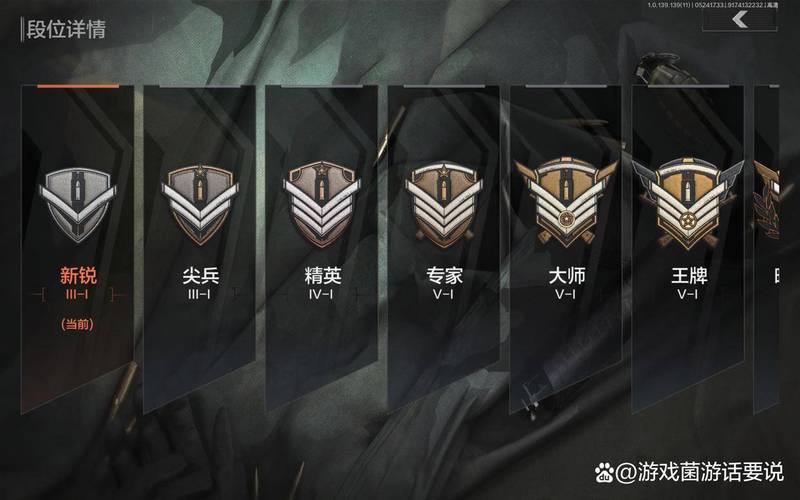 暗区突围怎么打段位