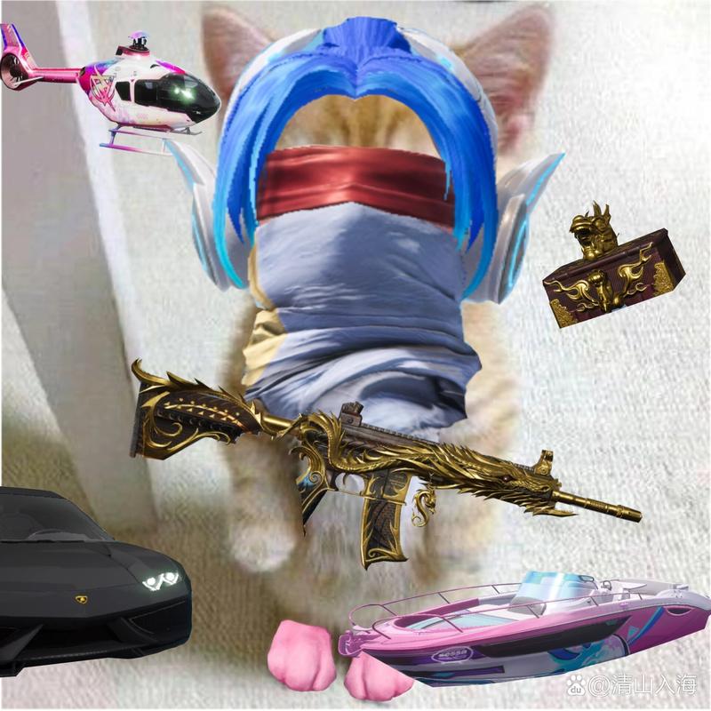 和平精英小蓝猫