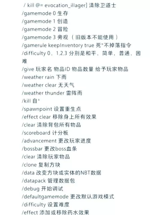 我的世界连锁挖矿指令是什么图标