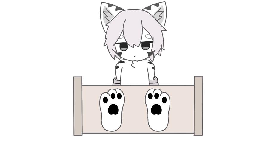 挠小狐狸脚底板