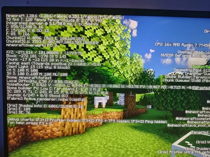 我的世界配置高帧数低截图