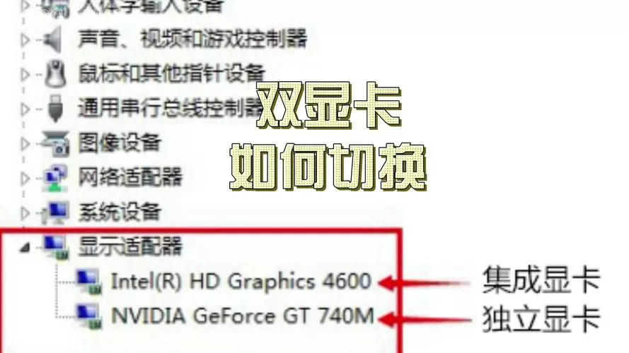 双显卡怎么只用独显