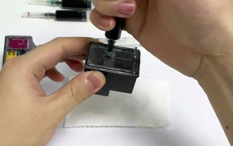 惠普打印机墨盒加墨教程视频截图