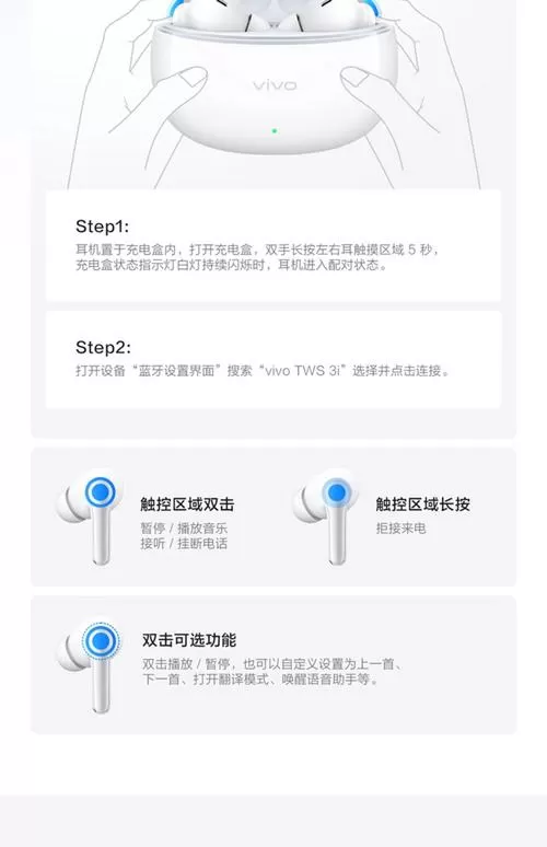 vivotws3按键图解说明