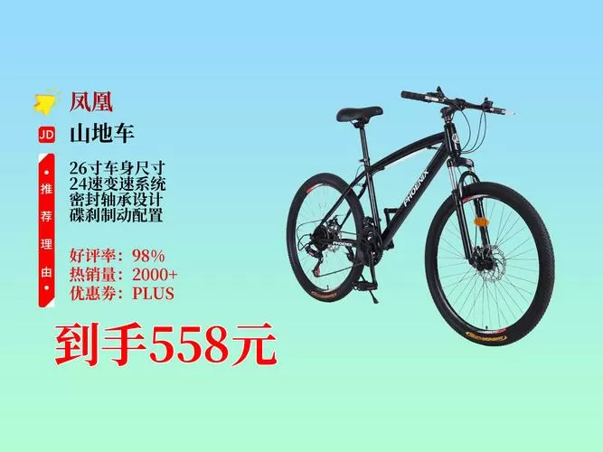 凤凰自行车价格表2025