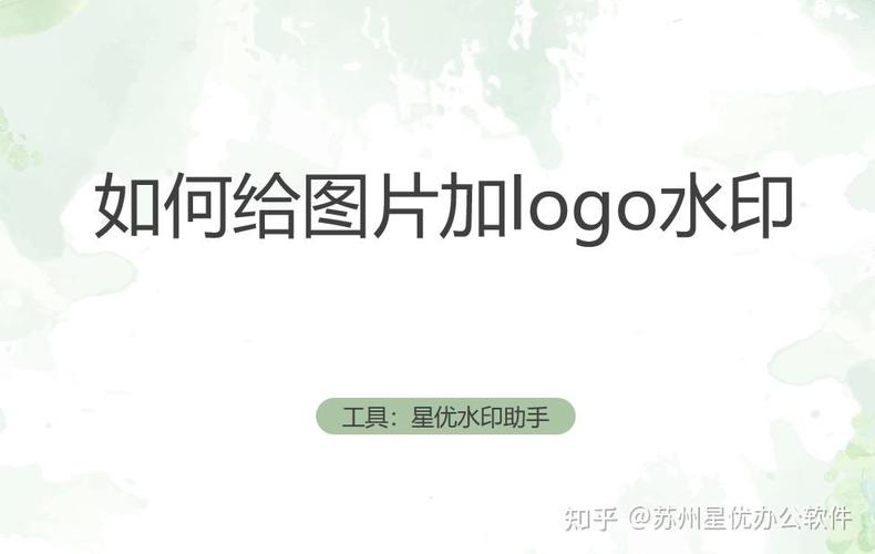 照片加水印软件