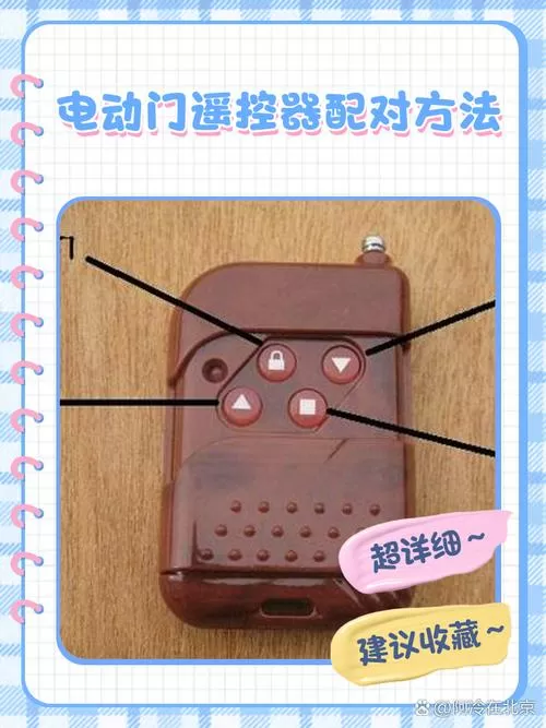 电动门遥控器怎么配
