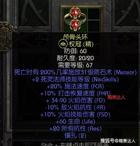 暗黑2吸血头盔图标