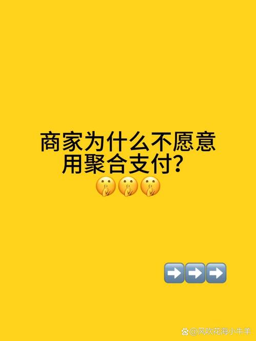 商家为什么不愿意用聚合支付
