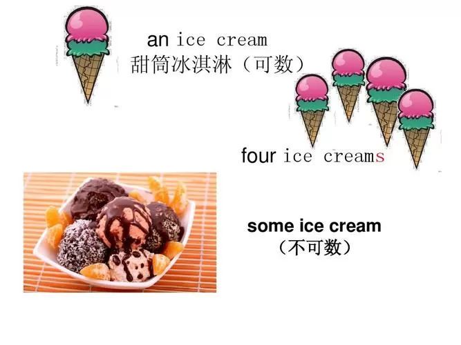 icecream是可数名词还是不可数
