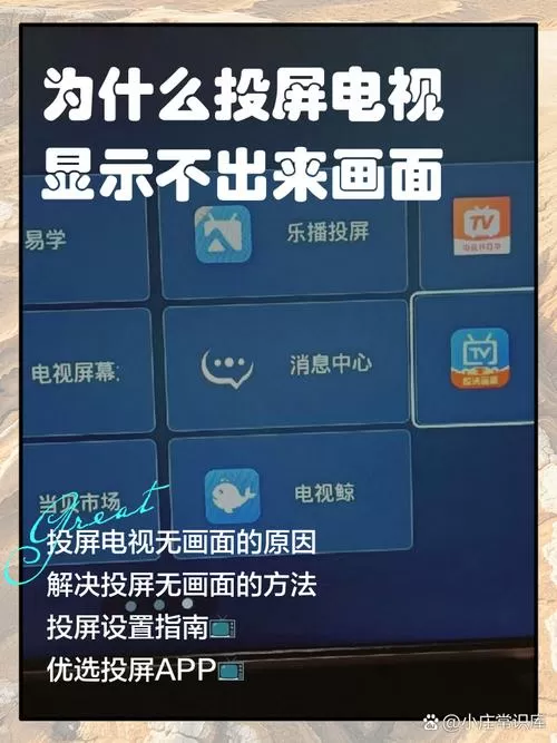 投影为什么不显示画面