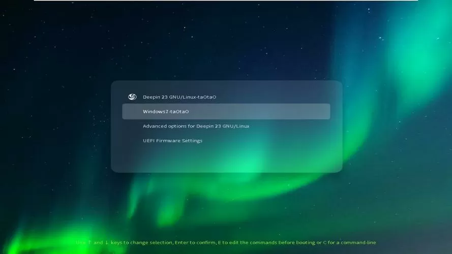 deepin grub引导修复