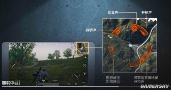 和平精英小地图枪声图标判断距离截图