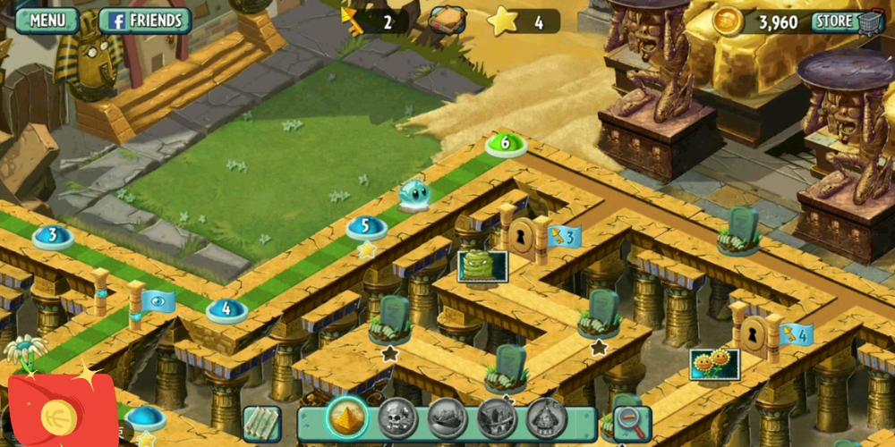 植物大战僵尸2迷宫解锁版
