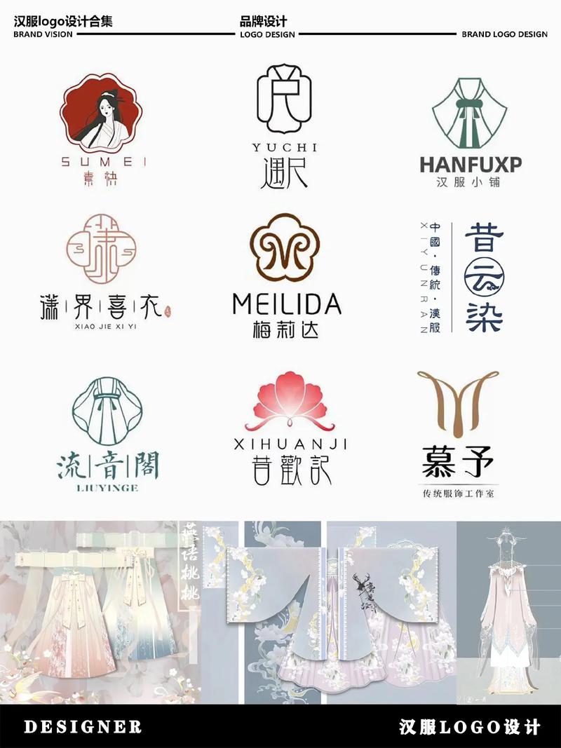 不见星空汉服双马尾logo