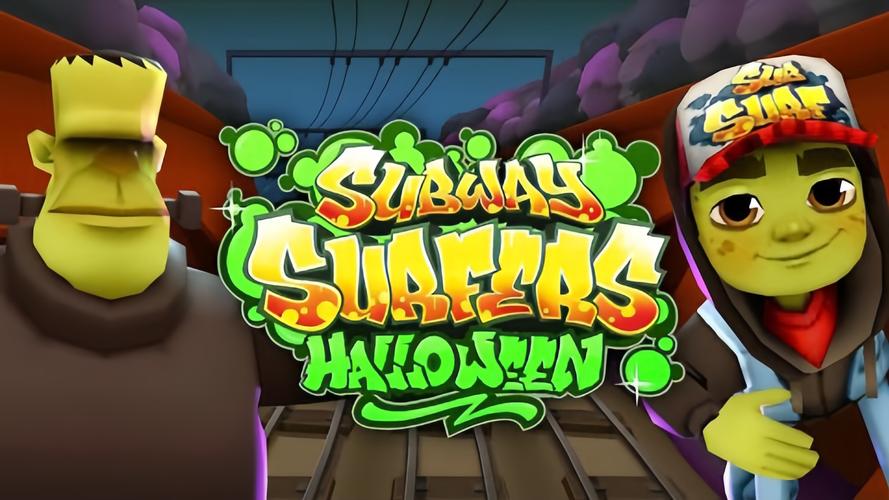 subwaysurf远古版万圣节绿色版汉化版