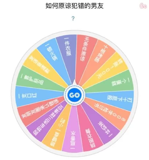 挠脚心转盘内容怎么定