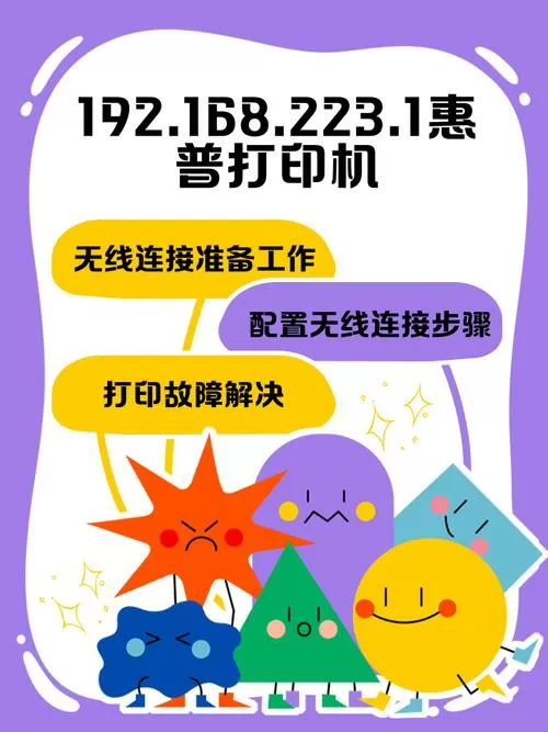 惠普打印机192.168.223.1