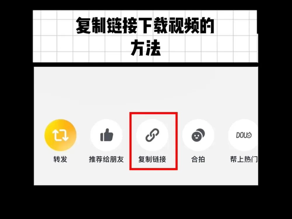 抖音链接提取视频方法缩略图