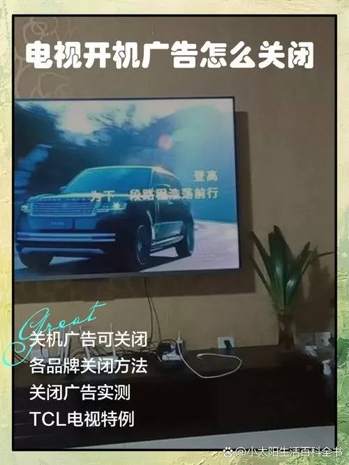 电视开机后广告最后不动了
