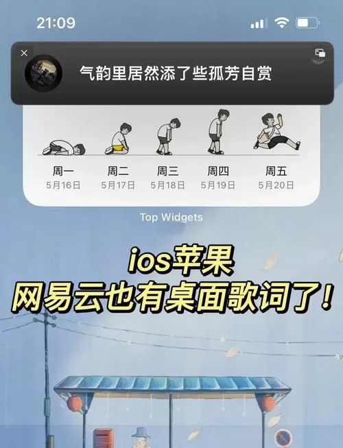 iphone桌面歌词网易云音乐