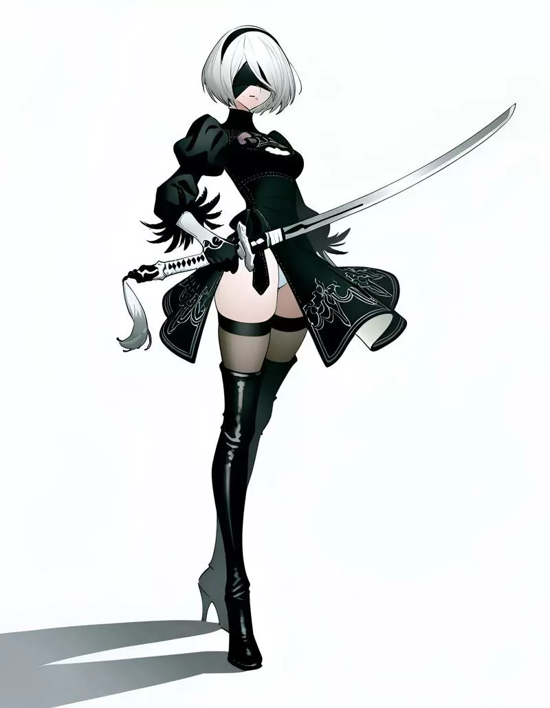 3d尼尔机械纪元2b同人