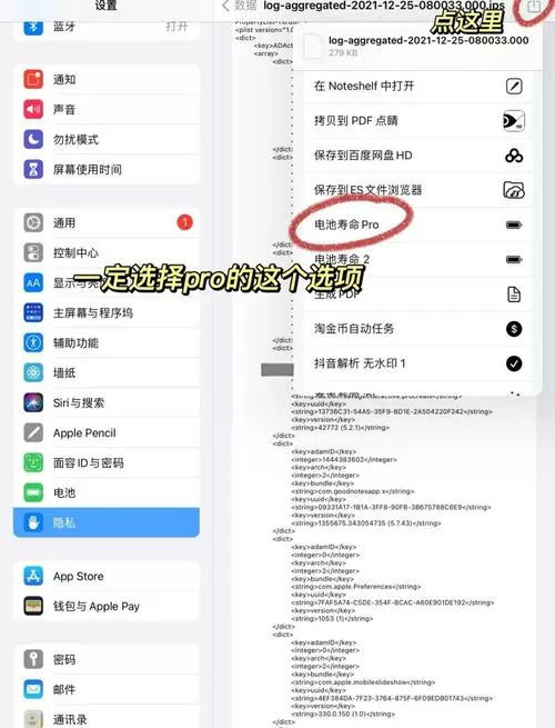 ipad电池损耗如何查询
