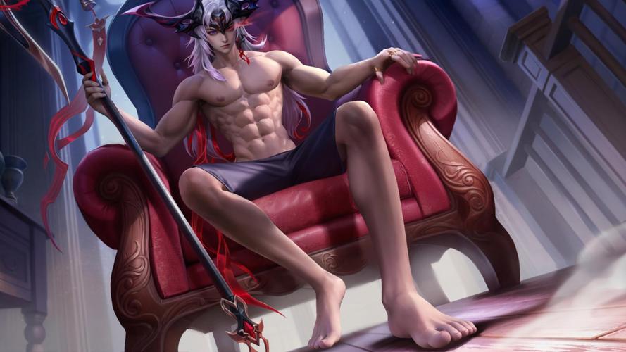 王者荣耀男英雄腹肌下的鼓包免广告破解版